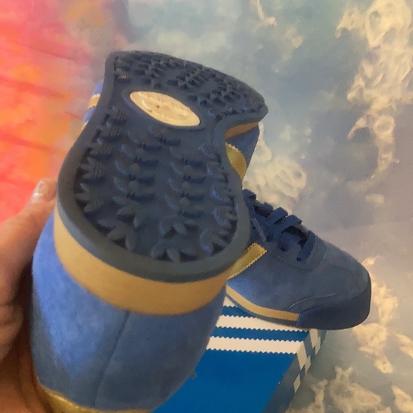 Adidas Samoa BLUE/GOLDMT/OWHITE Men's 7 - Picture 5 of 9